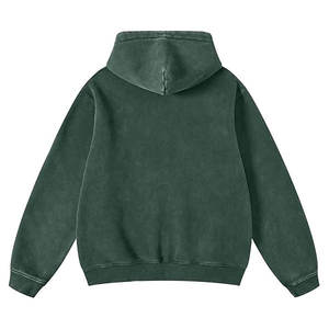 Custom 350 400g Heavyweight 80% Cotton 20% Polyester Terry Fleece Winter Pocket Oversized Digital Printing <b>Hoodie</b> - Product Image 6