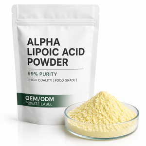 Poudre d'acide alpha-lipoïque de qualité alimentaire supérieure ALA 99% – Matière première en vrac pour la vente en gros de compléments alimentaires - Product Image 5