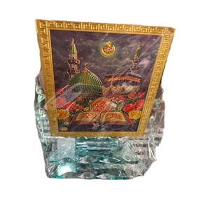 Dernière décoration de festival musulman hajj pèlerinage petite boîte à bonbons boîte cadeau kaaba or noir - Product Image 1