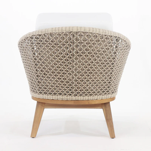 ชุดโซฟากันน้ำทนทานต่อสภาพอากาศในสวนร่วมสมัย, ชุดเก้าอี้หวายหวายมาใหม่ทนทานต่อสภาพอากาศ - Product Image 5