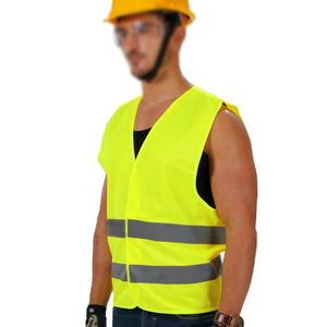 Vente en gros d'usine Gilet de sécurité réfléchissant Logo personnalisé Haute visibilité Maille respirante Vêtements de travail d'usine - Product Image 2