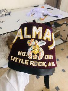 SHRINER ESTUCHE FEZ GRANATE CON TEMPLO NAM HAND - Product Image 5