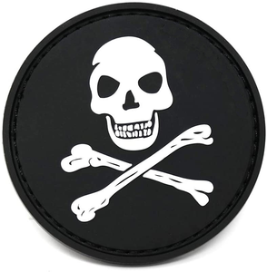 Étiquette en silicone tactique en relief 3D, à coudre, patch pour chapeau, badges, logo personnalisé, patchs en caoutchouc PVC souple pour vêtements - Product Image 4