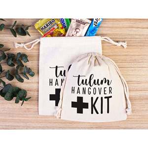 Bolsa de Kit de Supervivencia para la Resaca de Tulum, para Despedidas de Soltera, Fiestas de Cumpleaños, Bolsas de Regalo para la Recuperación - Product Image 6