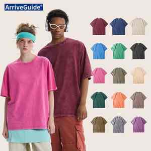 เสื้อยืดลายวินเทจฟอกสีแบบแอซิดวอช คุณภาพสูง เนื้อผ้าหนา 240 กรัม - Product Image 5