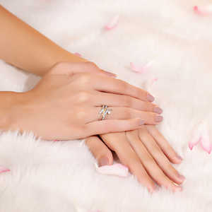 Bague perle Gaia en argent - Product Image 6