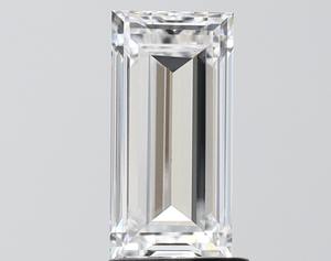 เพชรแล็บโกรนทรงบาแก็ตต์ 2.04 กะรัต D VVS2 - Product Image 1