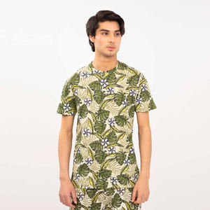 Camiseta de Punto Sublimada OEM, Fábrica de Marca Privada, Ropa de Calle Moderna y Elegante Personalizada, Secado Rápido, Suave, Cómoda e Informal - Product Image 1