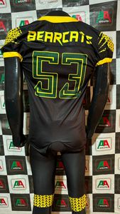 Maillot de football américain maillot de fan parent sublimation attirail broderie en sergé grande taille support personnalisé Usine Pakistan - Product Image 4