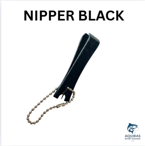 Pince de pêche noire de meilleure qualité outil de coupe-pince conception facile à saisir pour la coupe de ligne précise porte-clés accessoire de pêche - Product Image 2