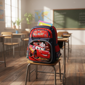 กระเป๋าเป้สะพายหลังนักเรียนประถม ลายการ์ตูน กันน้ำ ทนทาน สีสันสดใส รับทำโลโก้ ดีไซน์หลายช่องใส่ของ ผลิตจากโพลีเอสเตอร์ โรงงานเวียดนาม รับผลิตแบบ OEM - Product Image 4