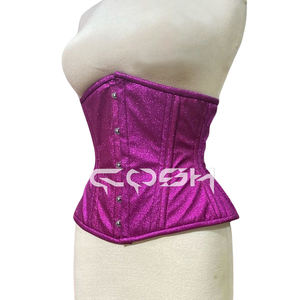 Corsé con varillas de acero y brillo brillante debajo del busto |   Proveedor Mayorista de Corsés para Fiestas - Product Image 6