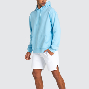 Poids lourd 350g unisexe Boxy Fit sweat à capuche surdimensionné pour hommes High Street Style Logo personnalisable - Product Image 1