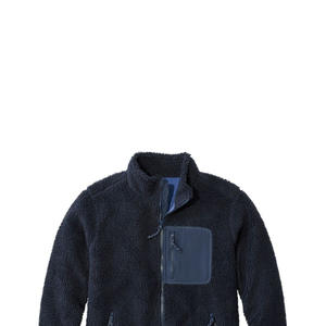 Custom Logo Solid Digital Printing Sherpa Fleece Anti-Pilling Polyester/Cotton <b>Hoodie</b> <b>Men</b> Winter <b>Thermal</b> Streetwear Jacket - Product Image 3