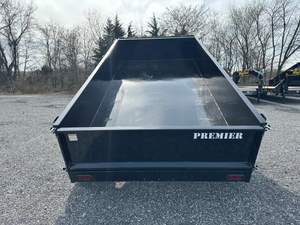 Porte d'épandeur de remorque à benne basculante Premier 6X12 à profil bas - Product Image 2