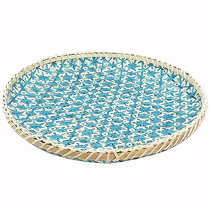 Forme arrondie Restaurant Café Hôtels Plats de service Nourriture Fruits Café Plateau de service Plateau de service en bois Utilisé dans les hôtels Mariage - Product Image 5