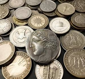 3D Casting Vintage Coin Texture Ancienne Pièce Cuivre-Plaqué Argent Pièce Commémorative Métal Artisanat Coulée Offre Spéciale Collection - Product Image 5