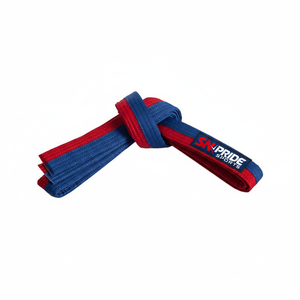 Ceintures d'arts martiaux en coton léger 100 % OEM en gros, personnalisées à double enroulement pour Judo, Karaté, Taekwondo, BJJ, Enfants et Adultes - Product Image 1