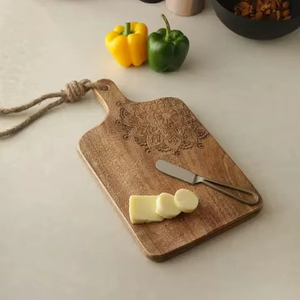 ซื้อเขียงไม้สำหรับสับผักและเครื่องตัดชีสเครื่องใช้ในครัวหรูหรา - Product Image 1