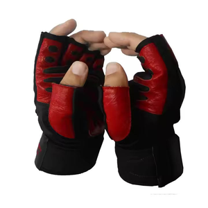 Guantes de Cuero Transpirables para Levantamiento de Pesas y Ejercicio en el Gimnasio - Product Image 3