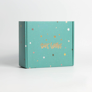 กล่องกระดาษลูกฟูกสำหรับเป็นของขวัญเครื่องประดับวิกและบรรจุภัณฑ์เครื่องสำอางที่มีการพิมพ์สกรีนผ้าไหม - Product Image 1