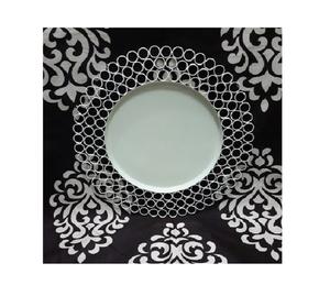 Plaque de chargeur en acier inoxydable de 12 pouces martelé or sous-plaque dîners formels mariages fêtes utilisation à domicile fer matériel Pack - Product Image 5