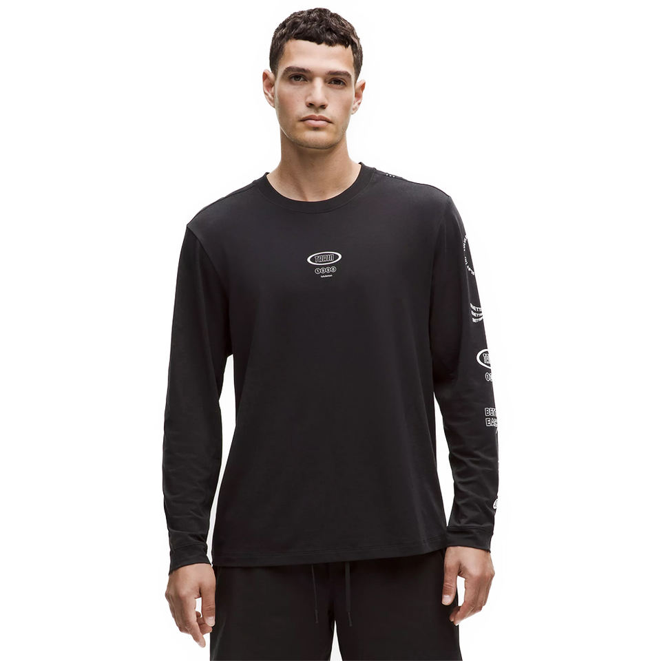 Private Label Zeroed In Long-sleeve Graphic Shirt Custom Printed Cotton Streetwear Oem Odm Men's Fashion T-shirts Low Moq 10