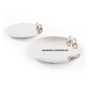 Bandeja de Chocolate Elegante Hecha a Mano de Lujo, Acabado Pulido Espejo de Acero, Ecológica, Apta para Lavavajillas, Plato Decorativo - Product Image 1