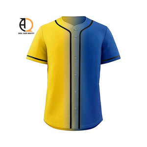 Camiseta de Béisbol Sublimada para Hombre, Uniforme de Alta Calidad, Ropa Deportiva de Verano, Camiseta de Béisbol Personalizada - Product Image 2