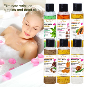 Gel Douche Éclaircissant pour le Corps 118ml, Savon Liquide, Effets Hydratants et Exfoliants, Parfumé - Product Image 1