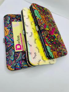 Pince à épiler professionnelle pour extension de cils Logo privé pince à cils pointue en acier inoxydable avec pince à cils PU Kit d'emballage - Product Image 4