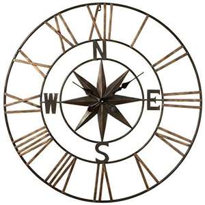 Horloges murales créatives pour la décoration de la maison vente en gros grande taille meilleure qualité forme ronde couleur gris clair horloge art mural au meilleur prix - Product Image 3
