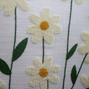 Funda de Cojín de Algodón 100% de Fabricante Indio, Funda de Almohada Floral Bordada de Lujo y Calidad Suave para Venta Caliente - Product Image 3