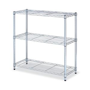 Alera ALESW833614SR 36 Pulgadas X 14 pulgadas X 36 Pulgadas Estantería Metálica Residencial de 3 Niveles, Color Plateado, Tipo de Instalación Independiente - Product Image 1