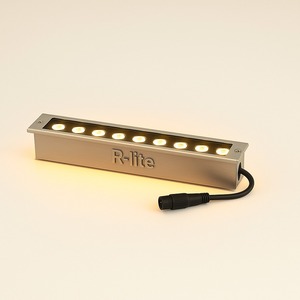 โคมไฟติดผนัง LED เส้นตรงในพื้นดินแบบโมโนไฟ LED 6W/12W 24V DC IP67 - Product Image 4