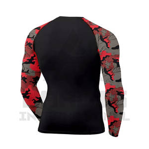 <b>Compression</b> Uniform Men Custom Men's Long Sleeves Custom Sublimated <b>Compression</b> <b>Shirt</b> Rash Guards <b>Compression</b> Suit Men - Product Image 2