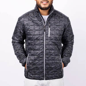 Venta caliente invierno cálido abrigo a prueba de viento brillante chaqueta acolchada al aire libre chaqueta gruesa para hombres - Product Image 3