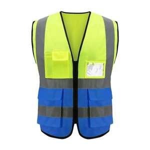 Top Selling Construction Reflective <b>Safety</b> Vests High Visibility Customized Logo Color Design Unisex Adult High Quality Custom - Product Image 1