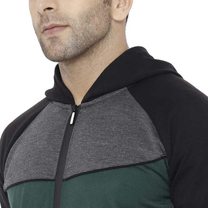 Ensemble de survêtement de sport pour homme, survêtement à manches longues pour homme, coupe classique, survêtement contrasté - Product Image 6