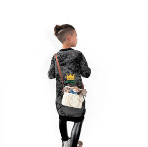 100% sac photo en rotin fabriqué à la main pour enfants Mini style vintage avec motif de dessin animé unisexe pour toutes les saisons - Product Image 6