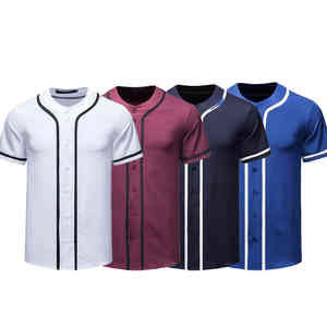Wholesale Custom Men's Baseball & Softball Jerseys Unisex Sportswear With <b>Embroidery</b> Plus Size Breathable <b>for</b> <b>Adults</b> - Product Image 4