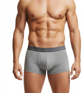 Calzoncillos de Algodón para Hombre Urban Ease Gris, Tejido Elástico Transpirable Diseñado para un Soporte Diario Suave - Product Image 6