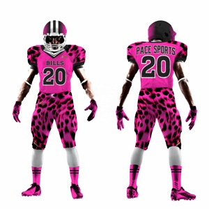 2025ชุดยูนิฟอร์มอเมริกันฟุตบอลสำหรับผู้ชายชุดเล่นกีฬาแบบสั่งตัดใส่สบายเป็นทีม - Product Image 1