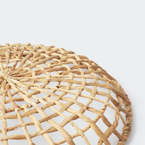 Conjunto Redondo de Arte Mural de Jacinto de Agua Tejido a Mano Ecológico, Decoración de Pared de Mimbre Hecha a Mano, Tejido Abierto Natural, Decoración de Pared al por Mayor - Product Image 4