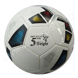 Ballons de football à impression personnalisée taille 5 en cuir brillant assorti à des ballons de football pour l'entraînement - Product Image 5