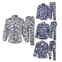 Uniforme Táctico de Seguridad de Algodón Transpirable de Secado Rápido Suministrado por la Fábrica, Conjunto de Ropa de Invierno de Manga Larga, Color Personalizado