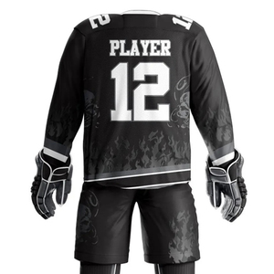 Uniforme de hockey sur glace le plus populaire Concevez votre propre logo Uniforme de hockey sur glace Vêtements de sport confortables les plus vendus Uniforme de hockey sur glace - Product Image 5
