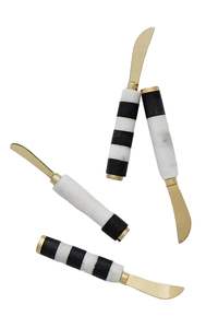 Nouveauté : Ensemble d'outils à fromage en acier inoxydable doré avec manche en résine, couteaux à fromage pour le petit-déjeuner, ensemble de spatules à beurre - Product Image 3