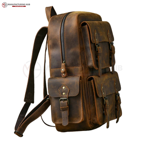 Mochila de Cuero Personalizada de Nueva Llegada, Mochila Vintage de Diseñadores Hecha a Mano, Bolsos de Cuero de Lujo, Mochila de Alta Calidad Ihs-0370 - Product Image 4