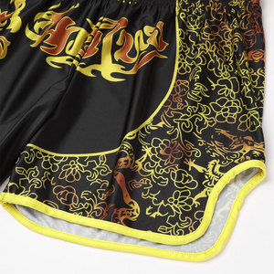 Custom Design Muay Thai Fight Training <b>Shorts</b> for Men-Elastic Waist Quick Dry & Breathable Wholesale - Product Image 5